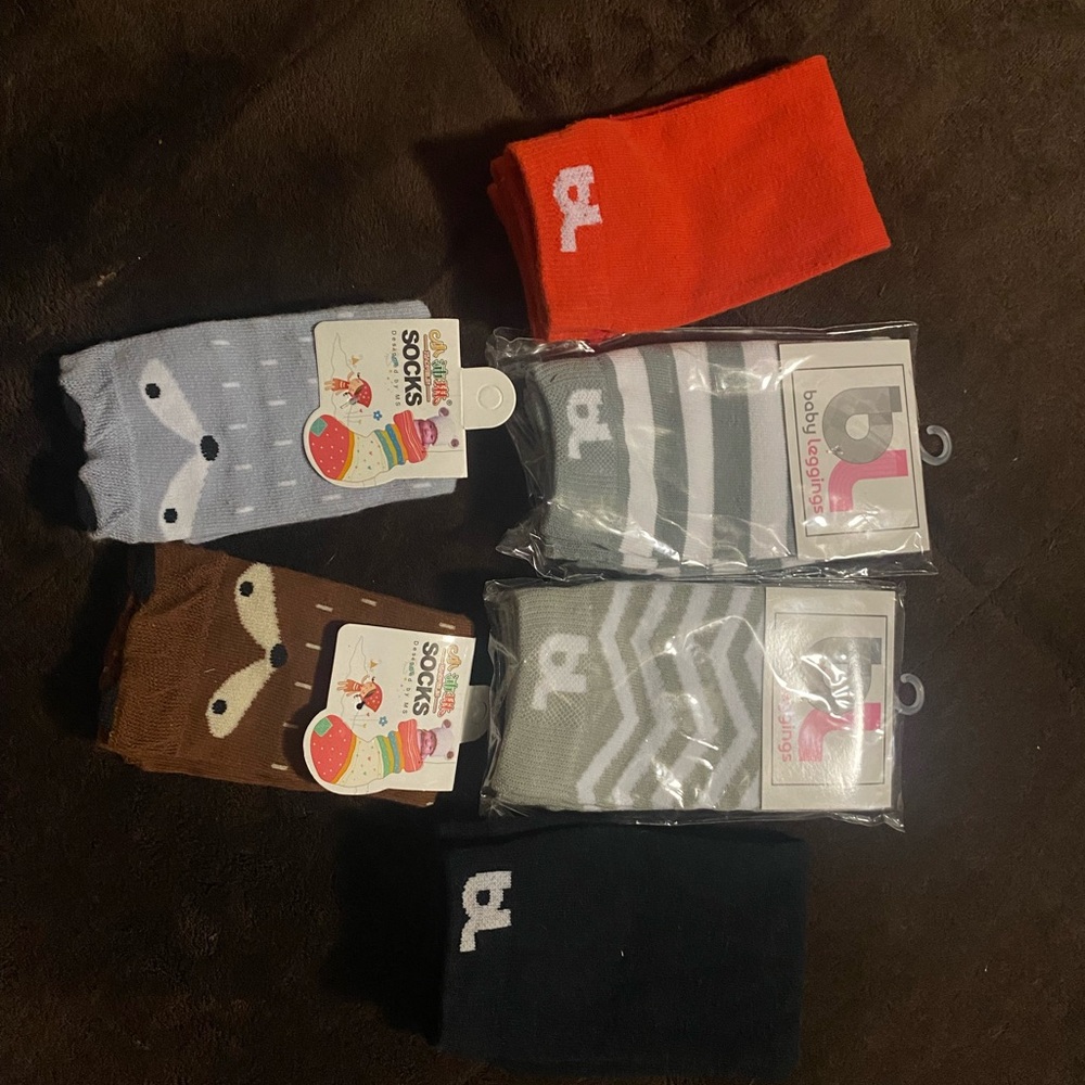Colorful Patterned Socks Set